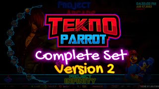 TeknoParrot Complete Set V2  Project Arcade  CoinOps [upl. by Miko]