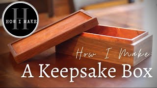 How I Make A Keepsake Box [upl. by Sashenka]