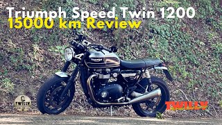 Primi 15000 Km con Triumph Speed Twin 1200 [upl. by Ardelia]