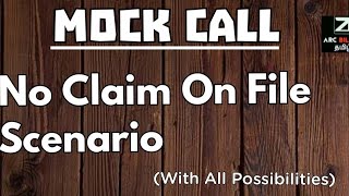 Mock Call for No Claim On File Scenario medicalbilling usa jobtamil jobvacancyarcbillingtamil [upl. by Lesig]