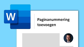 MS Word Paginanummering in 120 seconden [upl. by Zoller]