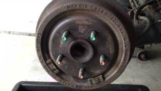 Drum Brakes a Quick Look  EricTheCarGuy [upl. by Launam]