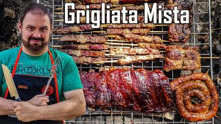 GRIGLIATA DI CARNE ALLA BRACE  the best ever [upl. by Skell]