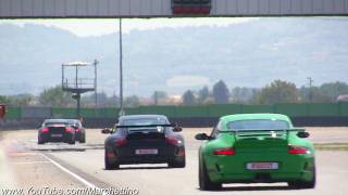 Ultimate Porsche Racing Sounds GT3 RS vs GT3 vs GT2 [upl. by Nosnehpets]