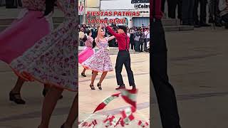 CUECA DE CHILE EN TACNA Contra Punto de Bandas Peru Chile 2024 fiestaspatrias2024 tacna [upl. by Sybila729]