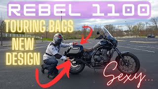 Rebel 1100 Touring Saddlebags Viking Bags  NEW [upl. by Johnnie]