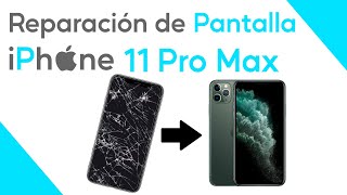 👉🏻 Cómo Cambiar la PANTALLA de iPhone 11 Pro Max [upl. by Nebur787]