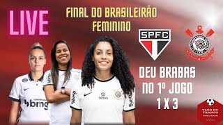 LIVE  NO PRIMEIRO JOGO DEU BRABAS  SÃƒO PAULO 1 X 3 CORINTHIANS [upl. by Prior]