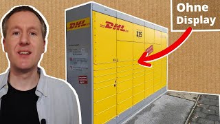 Appgesteuerte Packstation Verschicken und abholen von DHLPaketen [upl. by Jehias611]