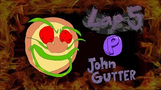 Pizza Tower LAP HELL  Pizza Pursuit john gutter lap 5 lunatic mode [upl. by Arimlede]