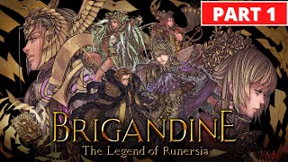 Brigandine The Legend Of Runersia  Gameplay Walkthrough  Part 1  1440p PC ULTRA  No Commentary [upl. by Tterab]