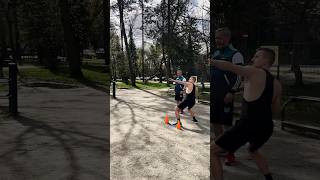 Chudy vs Dziadek odc 8 gym strong fitness push challenge [upl. by Hoeve]