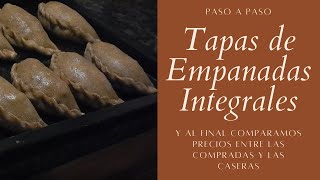 Tapas de empanadas integrales [upl. by Oiromed]