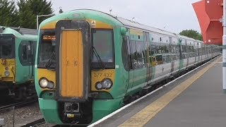 377432  377425 Departs Tattenham Corner For London Bridge [upl. by Assirak]