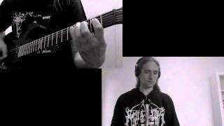 Darkthrone  Under A Funeral Moon Guitar amp Vocal Collaboration Cover [upl. by Octavia]