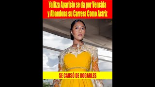 Yalitza Aparicio se da por Vencida y Abandona su Carrera Como Actriz [upl. by Hijoung]