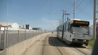 Drivers View Melbourne Tram 59 Airport West to Haymarket [upl. by Uolyram]