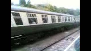 fast diesel train not stopping at Liskeard [upl. by Eniamahs726]