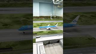 ✈️ KLM Boeing 777300 Compilation Day and Night at Miniatur Wunderland aviation planespotting [upl. by Alaik261]