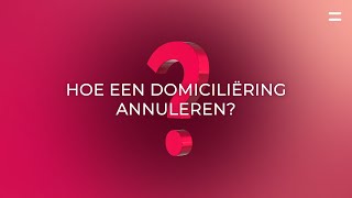 Belfius Mobile  Hoe een domiciliëring annuleren [upl. by Jorie]