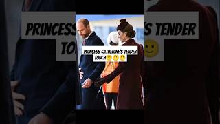 Princess Catherines Tender Touch sussexroyal royalsfamily britishroyalfamily katemiddleton [upl. by Introk712]