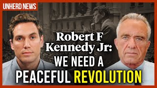 Robert F Kennedy Jr quotWe need a peaceful revolutionquot [upl. by Marelya]