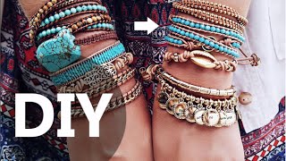 DIY  Wrap Bracelet [upl. by Gnad]