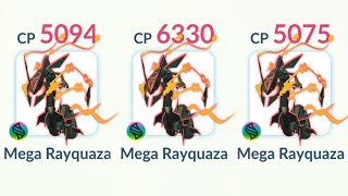 using 3 Shiny MEGA RAYQUAZA’s in ONE Team [upl. by Trevlac220]