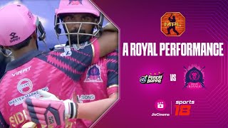 Match Highlights  Puneri Bappa vs Raigad Royals  MPL  JioCinema amp Sports18 [upl. by Llerral]