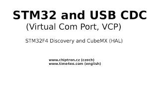 STM32 USB CDC Virtual Com Port with CubeMX HAL in 6 minutes [upl. by Hobard]