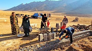 quotNomadic Survival Constructing Winter Shelters for Sheep in the Harshest Climatesquot🐐🐏 [upl. by Pembroke]