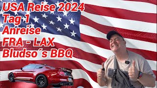 USA Reise 2024 Tag 1 Anreise Los Angeles [upl. by Yentyrb]