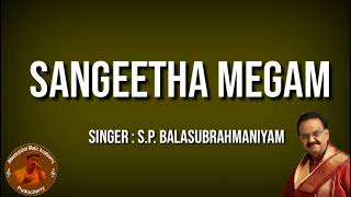 sangeetha megam KAROKE Tamil song with lyrics [upl. by Kerred171]