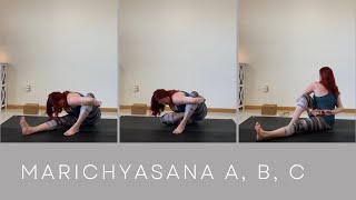 Marichyasana Yoga Pose Tutorial [upl. by Secnirp]