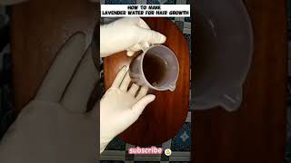 Make this Lavender Water for stronger and healthy hair growth lavenderLavenderbenefitsshorts [upl. by Ricki764]