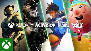 Activision Blizzard King Joins Xbox  Official Trailer [upl. by August]