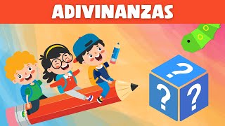 ADIVINANZAS para niños  Acertijos divertidos [upl. by Silrak885]