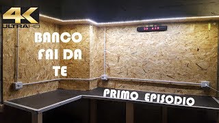 Banco fai da te quotPRIMO EPISODIOquot Made in Box in 4K [upl. by Etteb40]