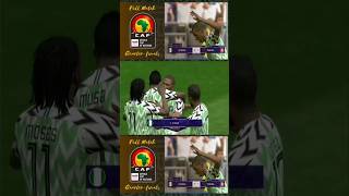 PES 2018  Goal A Musa O Ighalo  Nigeria vs Tunisia  AFCON  PS3 shorts patch2021 [upl. by Uriel]