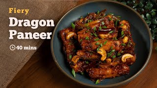 Dragon Paneer  Paneer Recipes  IndoChinese Recipes  Cookd [upl. by Kennedy445]