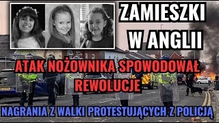 Zamieszki w Anglii  początek rewolucji Czy fala zamieszek odbije się na Polsce [upl. by Selrac]