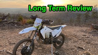 Husqvarna TE150i long term review  part 13 [upl. by Florenza]