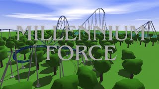 Millennium Force UC2 [upl. by Bonnes]