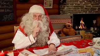 Message du Père Noël aux enfants 🎅🎄😍 Laponie Finlande Rovaniemi Papa Noël Pôle Nord Santa Claus PNP [upl. by Manoop]