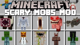 Minecraft SCARY MOBS  SCARY SHEEP MOD Minecraft Mods [upl. by Pardoes326]