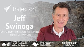 Jeff Swinoga  Chief Executive Officer President amp Director Exploits Discovery Corp [upl. by Heiskell]