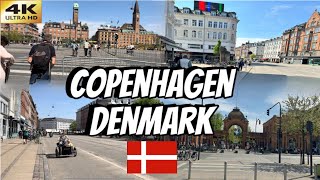 4K  Copenhagen Denmark 🇩🇰  Walking Tour  thecphwalker  City Center [upl. by Elaina]