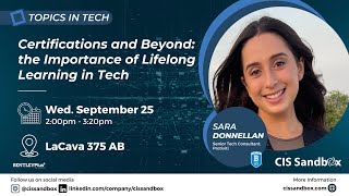 Sara Donnellan Topics in Tech Fall 2024 [upl. by Adams]