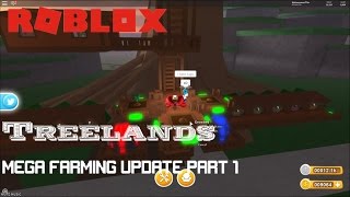 Roblox TreeLands UPDATE GAMEPLAY PART 1 Farming Codes and Vehicles [upl. by Weatherley]