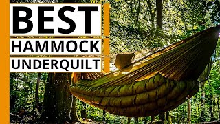 Top 5 Best Hammock Underquilt for Hammock Camping [upl. by Derfniw]